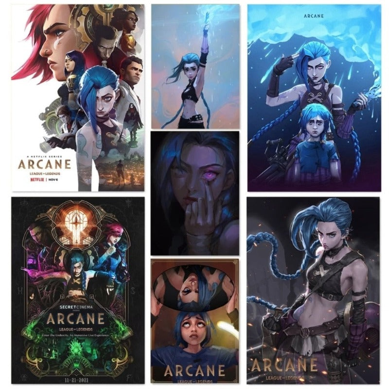 Arthia Designs - League Of Legends Arcane Poster Canvas Art - Review