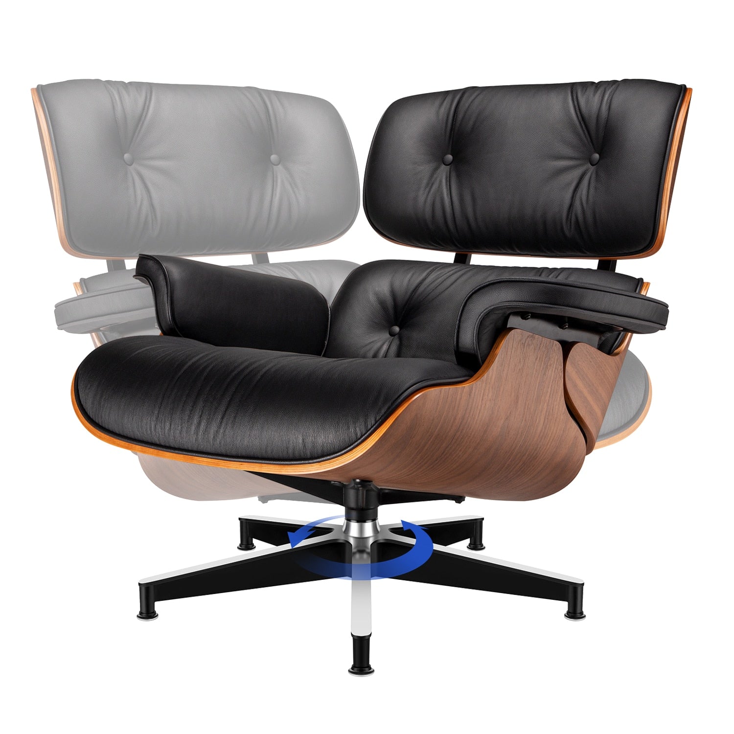 Arthia Designs - Eames Mid-Century American Lounge Chair and Ottoman (Tall Version) - Review