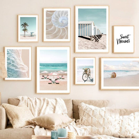 Arthia Designs - Summer Strike Beach Vacation Canvas Art - Review