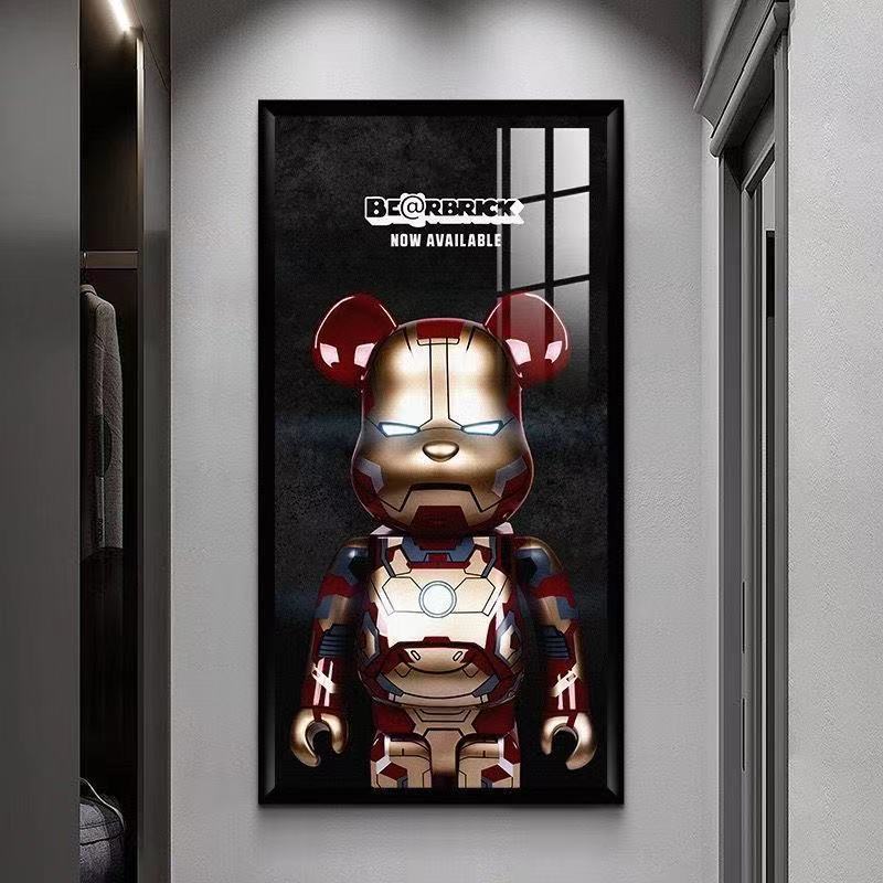 Arthia Designs - Bearbrick Cartoon Doll Canvas Art - Review