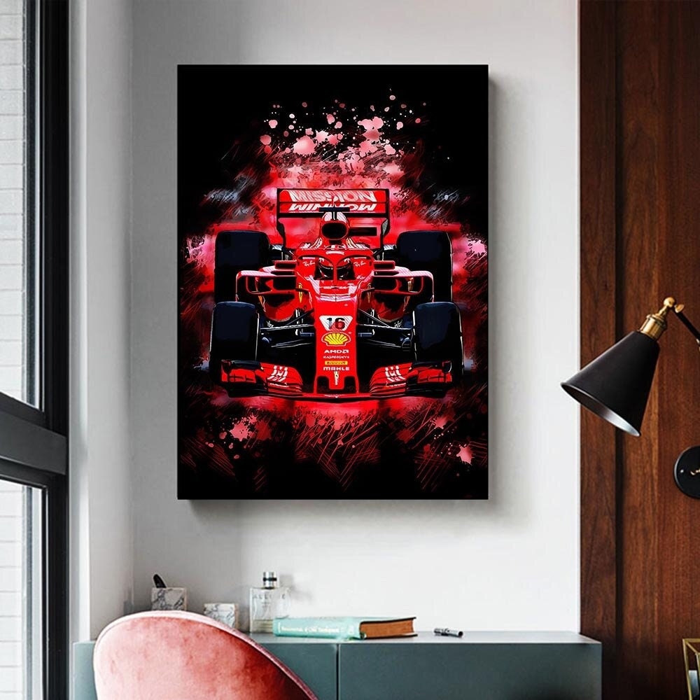 Arthia Designs - Formula 1 Racer Canvas Art - Review