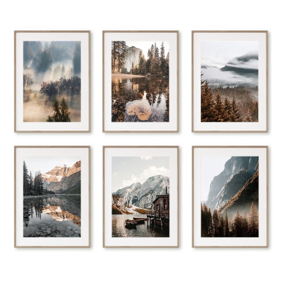 Arthia Designs - Cabin By The Lake Canvas Art - Review