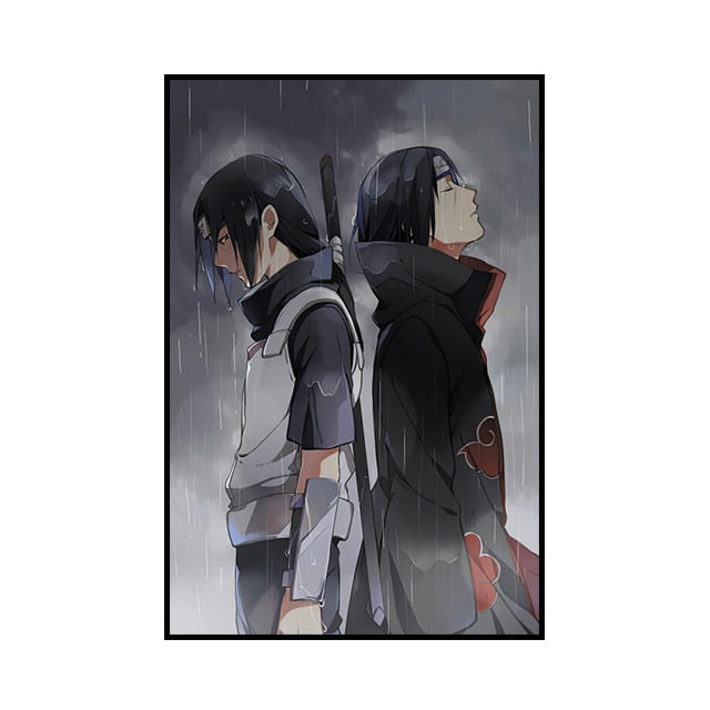 Arthia Designs - Naruto Sasuke Itachi Canvas Art - Review