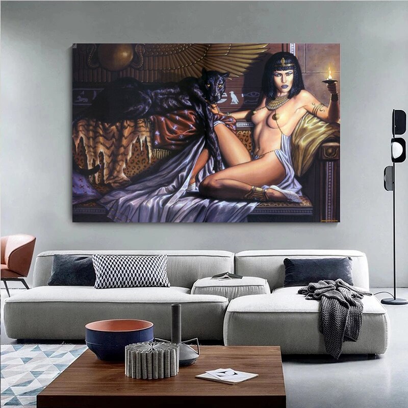 Arthia Designs - Queen Cleopatra Sexy Canvas Art - Review