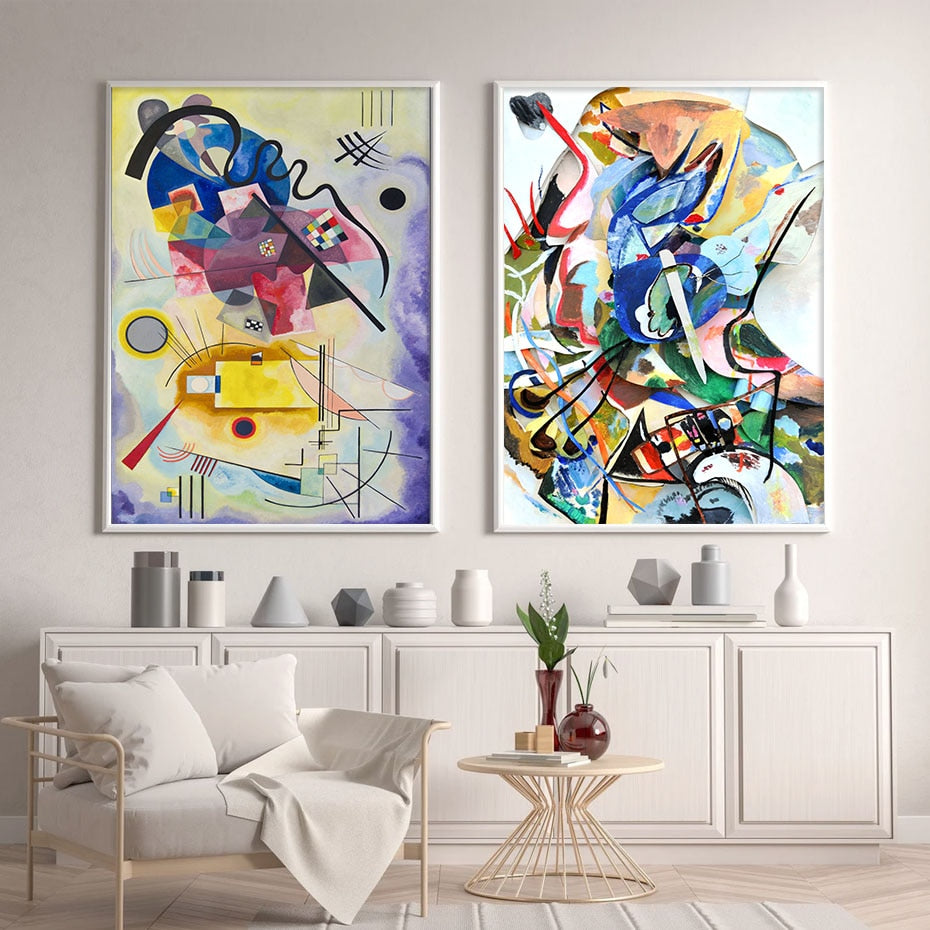 Arthia Designs - Abstraction Graphics by Kandinsky Canvas Art - Review