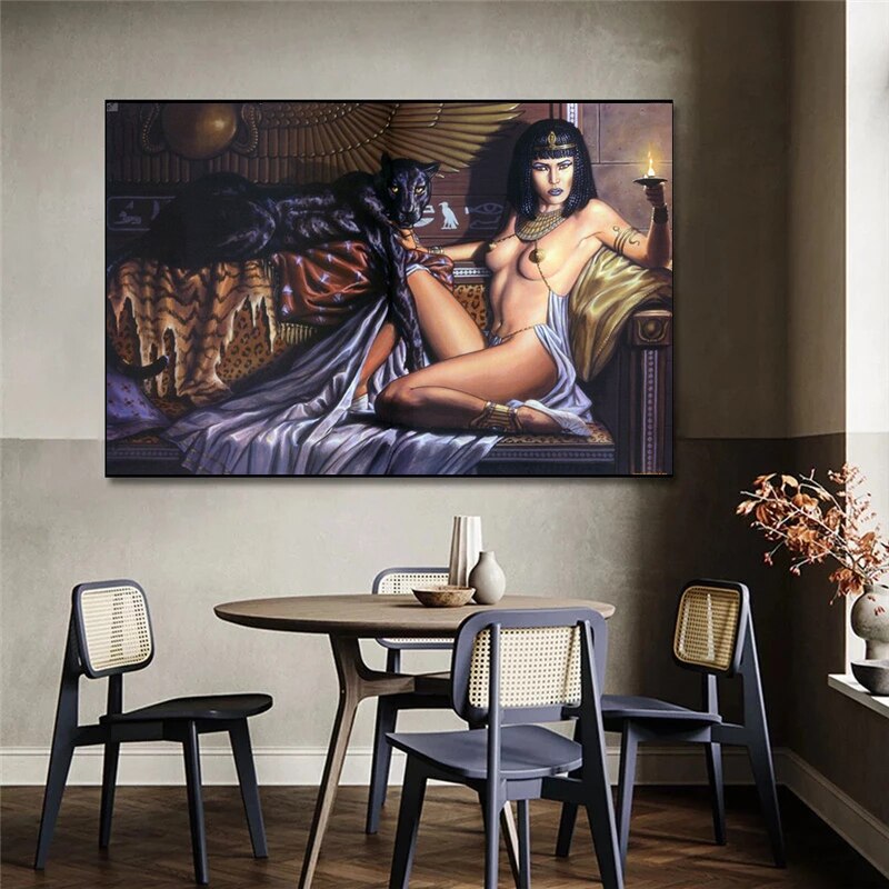 Arthia Designs - Queen Cleopatra Sexy Canvas Art - Review