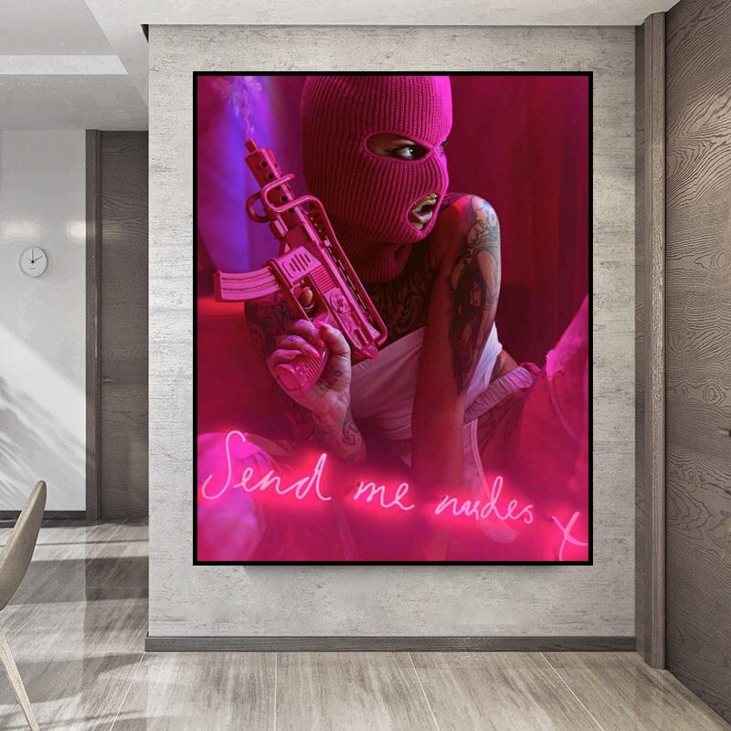 Arthia Designs - Send Me Nudes Canvas Art - Review