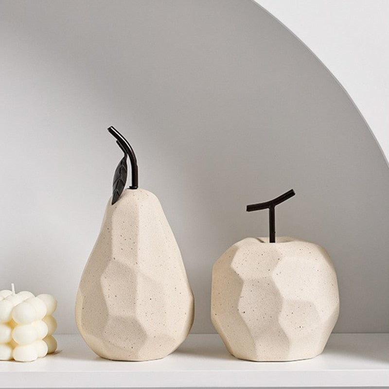 Arthia Designs - Pear & Apple Ceramic Art Sculpture - Review