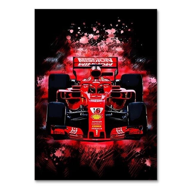 Arthia Designs - Formula 1 Racer Canvas Art - Review