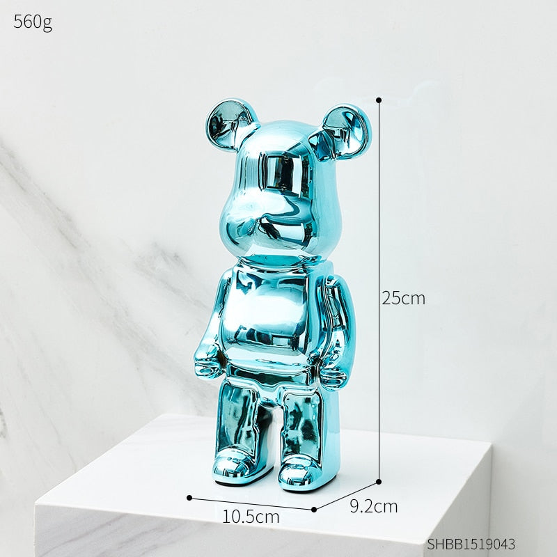 Arthia Designs - Electroplating Piggy Bank Bear Statue - Review