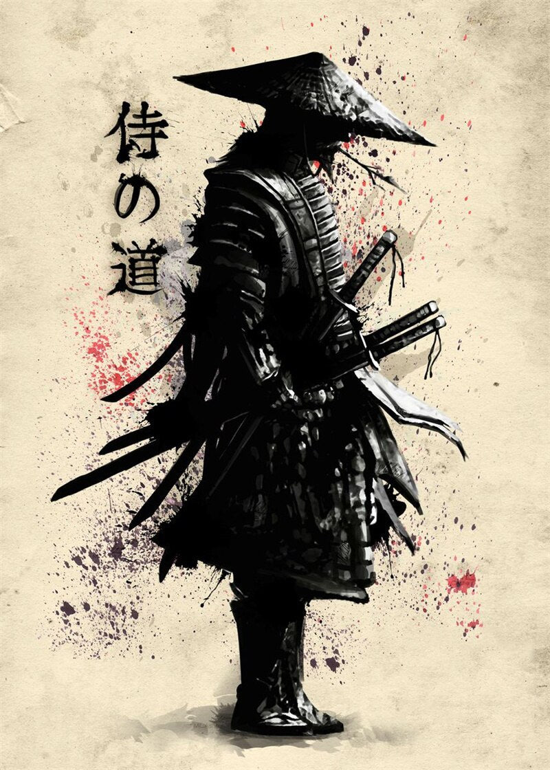 Arthia Designs - Japanese Samurai Canvas Art - Review