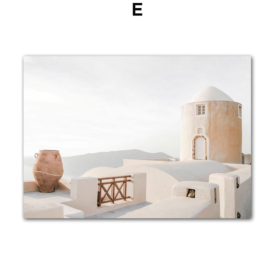 Arthia Designs - Authentic Santorini Architecture Canvas Art - Review