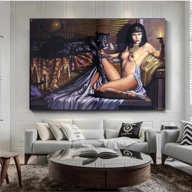 Arthia Designs - Queen Cleopatra Sexy Canvas Art - Review