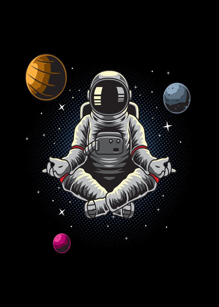 Arthia Designs - Various Funny Astronaut Painting Canvas Art - Review