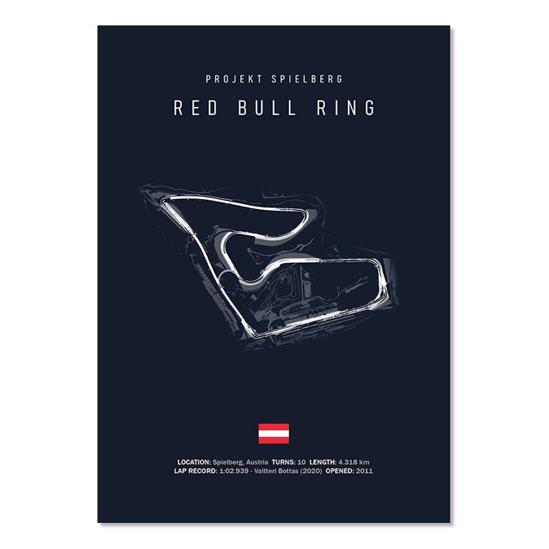 Arthia Designs - Formula 1 Track Circuit Canvas Art - Review