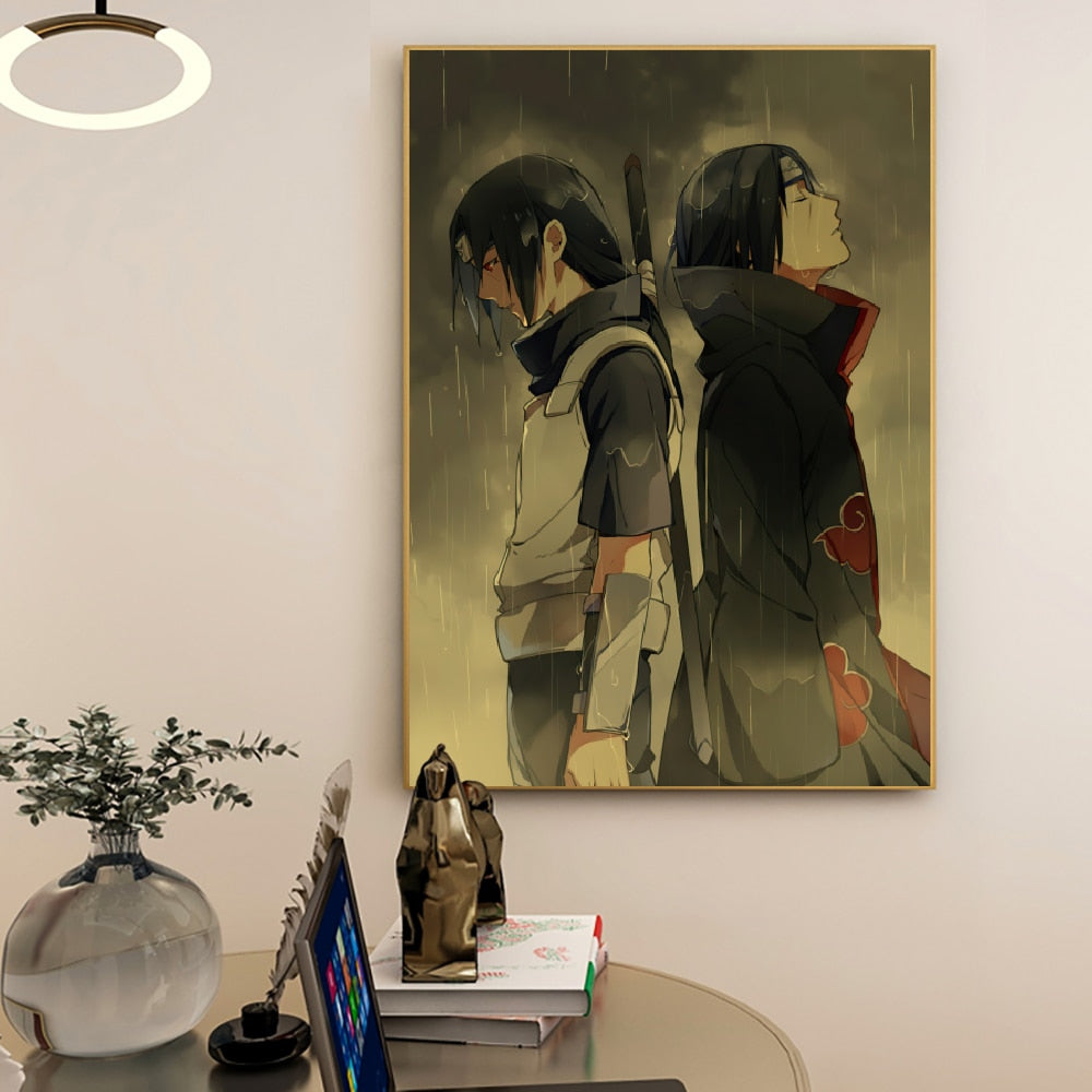 Arthia Designs - Naruto Sasuke Itachi Canvas Art - Review