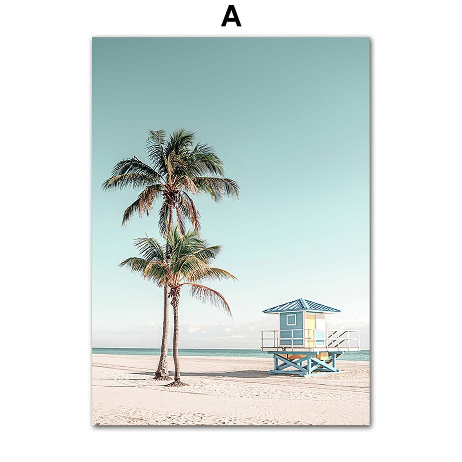 Arthia Designs - Summer Strike Beach Vacation Canvas Art - Review