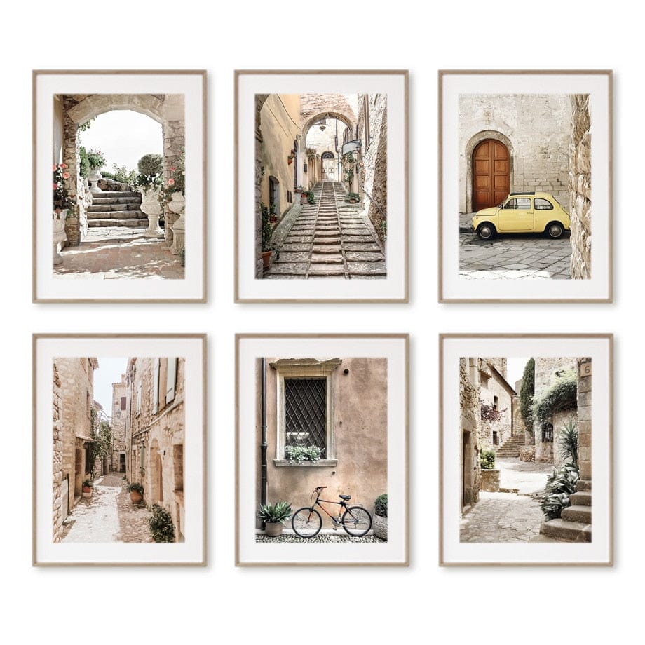 Arthia Designs - Vintage Street Town Canvas Art - Review