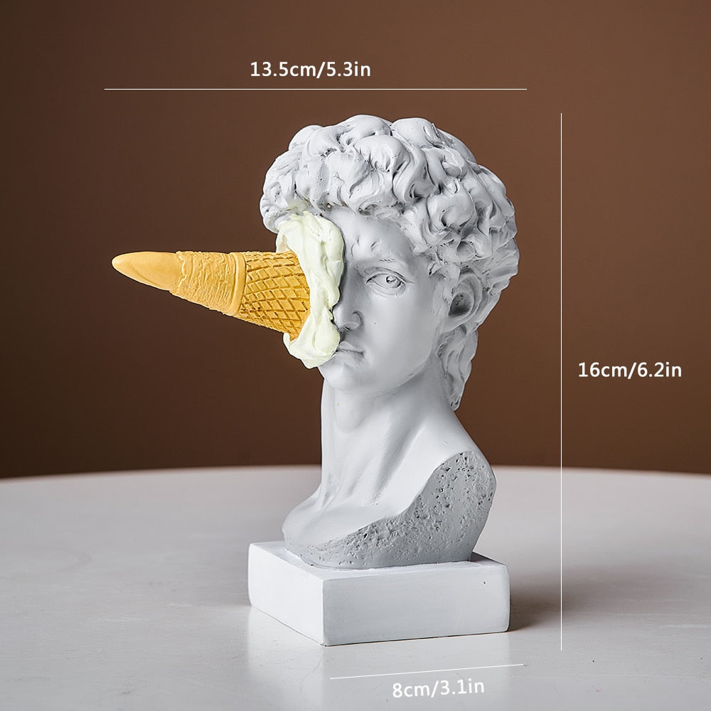 Arthia Designs - Ice Cream David Head Sculpture - Review