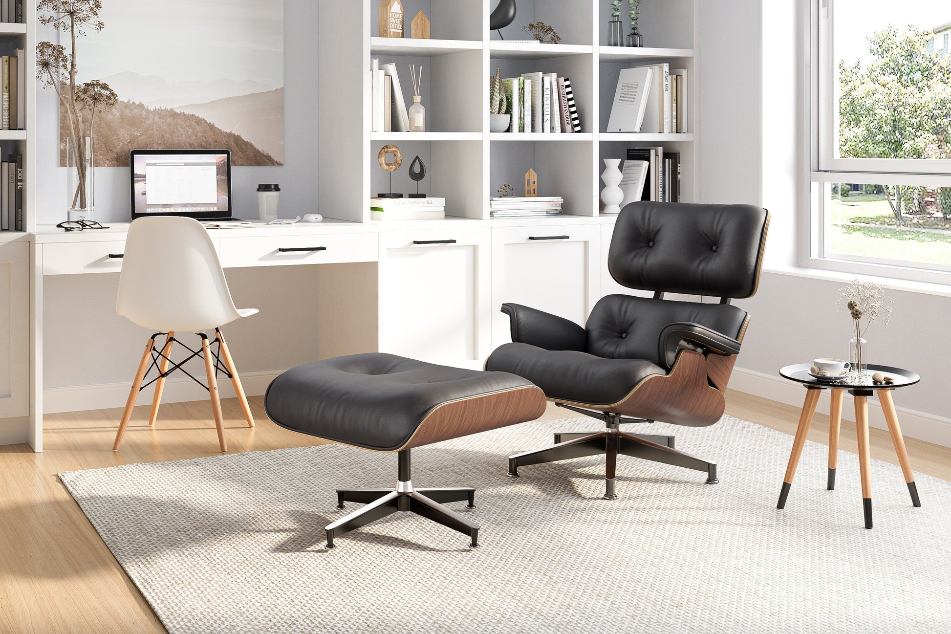 Arthia Designs - Eames Mid-Century American Lounge Chair and Ottoman (Tall Version) - Review