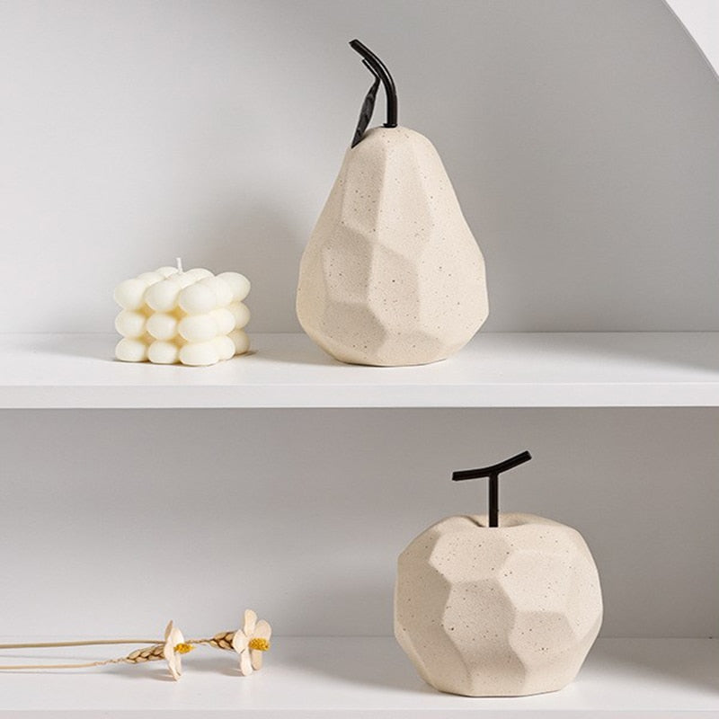 Arthia Designs - Pear & Apple Ceramic Art Sculpture - Review