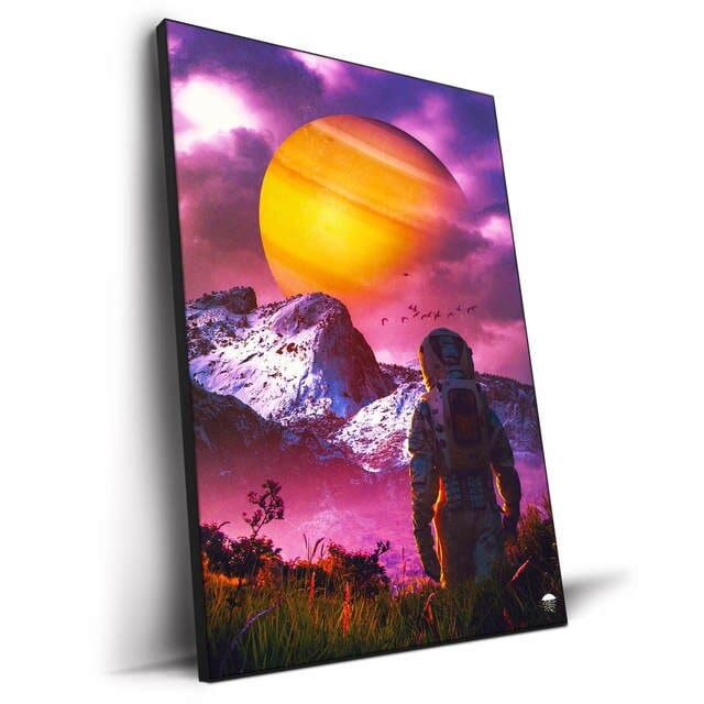 Arthia Designs - Dystopian Floral Astronauts Canvas Art - Review