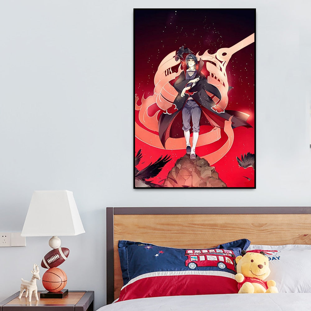 Arthia Designs - Naruto Sasuke Itachi Canvas Art - Review