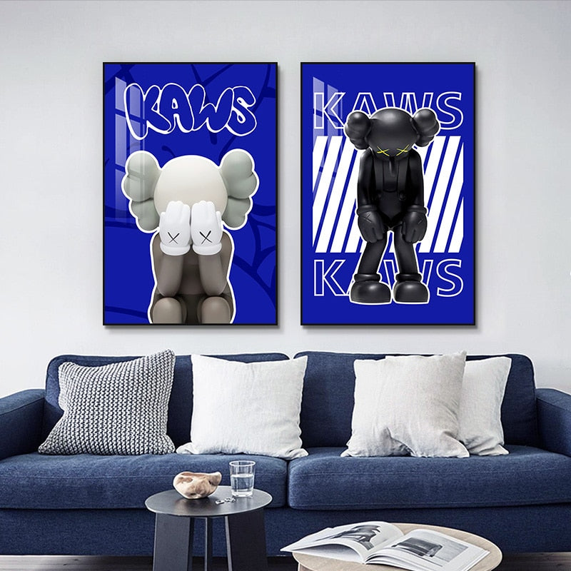 Arthia Designs - KAWS The Companionship Canvas Art - Review