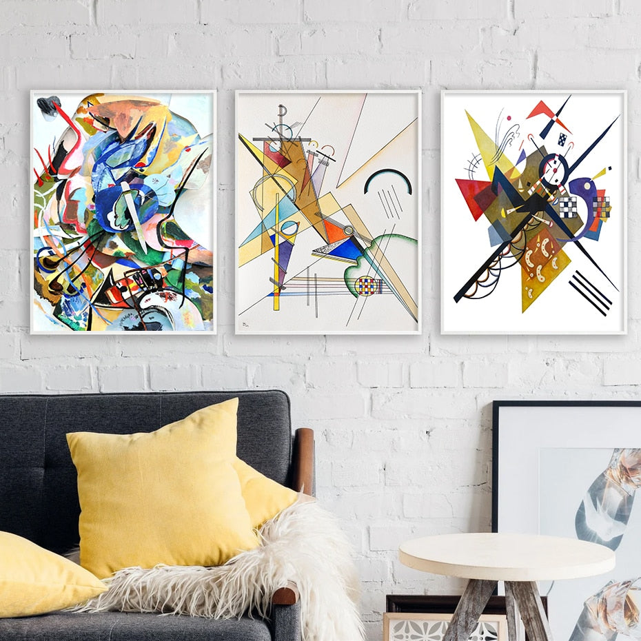 Arthia Designs - Abstraction Graphics by Kandinsky Canvas Art - Review