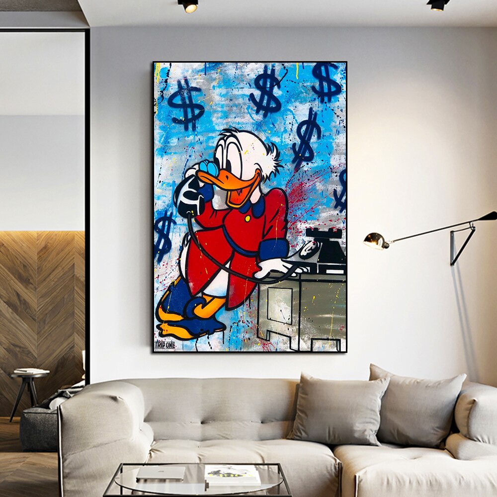 Arthia Designs - Donald Duck Graffiti Canvas Art - Review