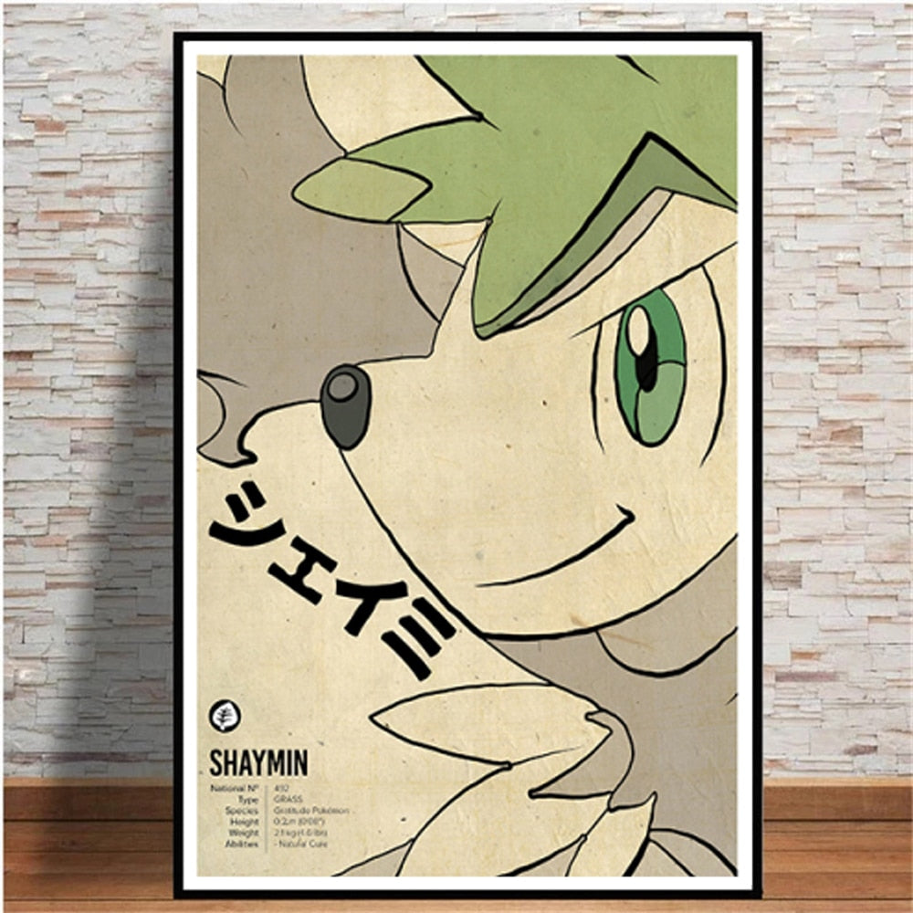 Arthia Designs - Pokémon Retro Poster Canvas Art - Review