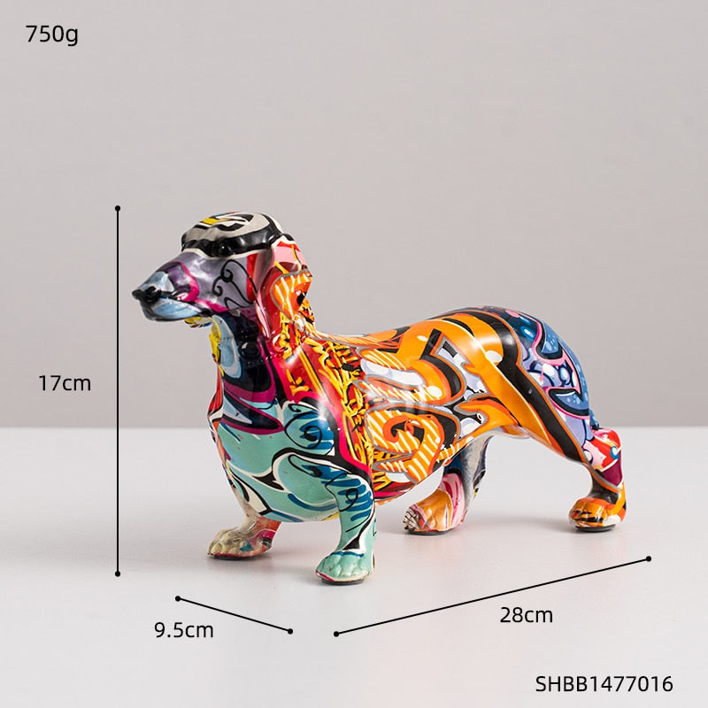 Arthia Designs - Graffiti Dogs Resin Figurine - Review