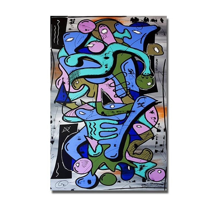 Arthia Designs - Abstract Graffiti Picasso Canvas Art - Review