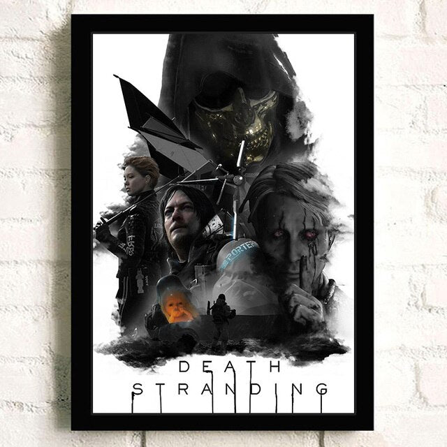 Arthia Designs - Death Stranding Game Poster Canvas Art - Review