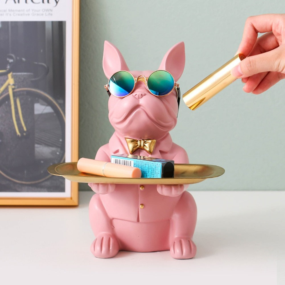 Arthia Designs - French Bulldog Figurines With Tray - Review