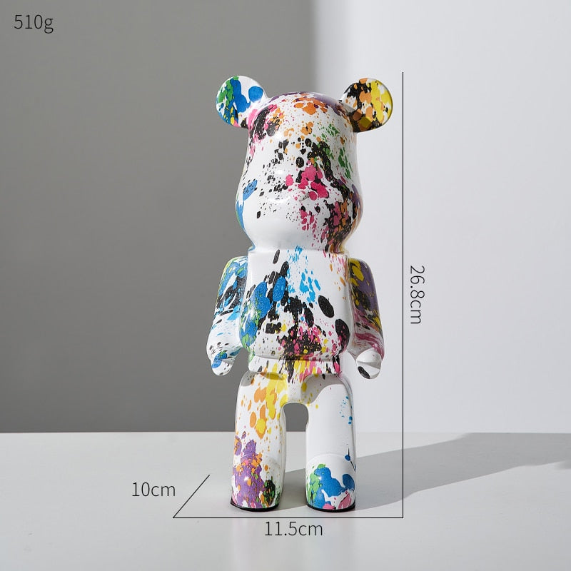 Arthia Designs - Graffiti Colorful Bear Statue - Review