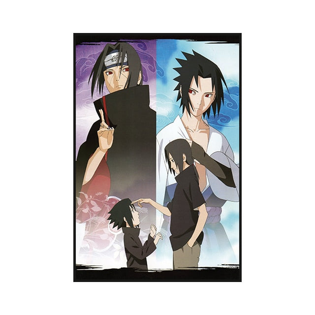 Arthia Designs - Naruto Sasuke Itachi Canvas Art - Review