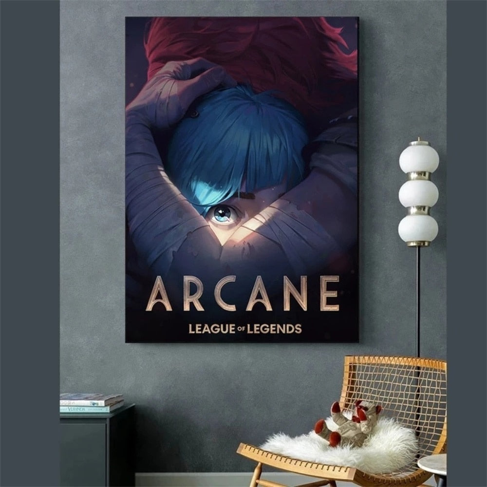 Arthia Designs - League Of Legends Arcane Poster Canvas Art - Review