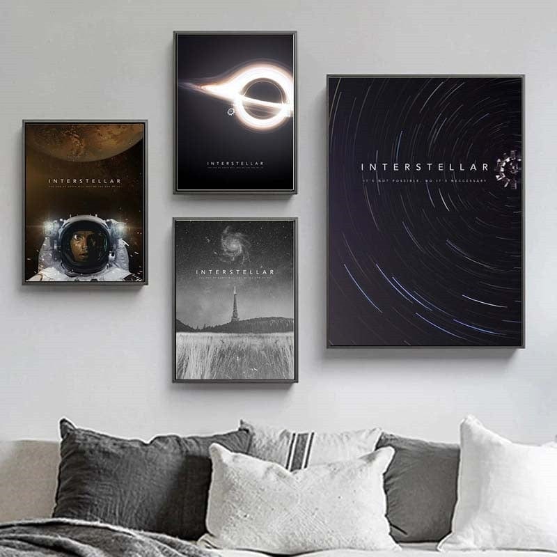 Arthia Designs - Interstellar Movie Poster Canvas Art - Review