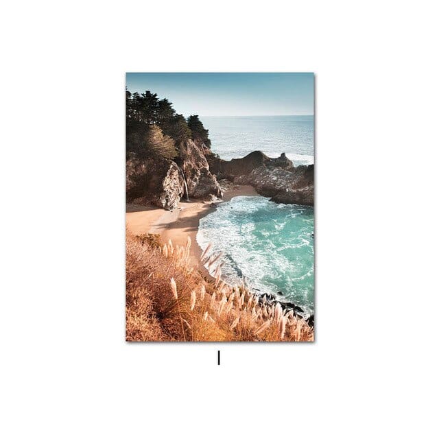 Arthia Designs - Ocean Sunset Landscape Canvas Art - Review