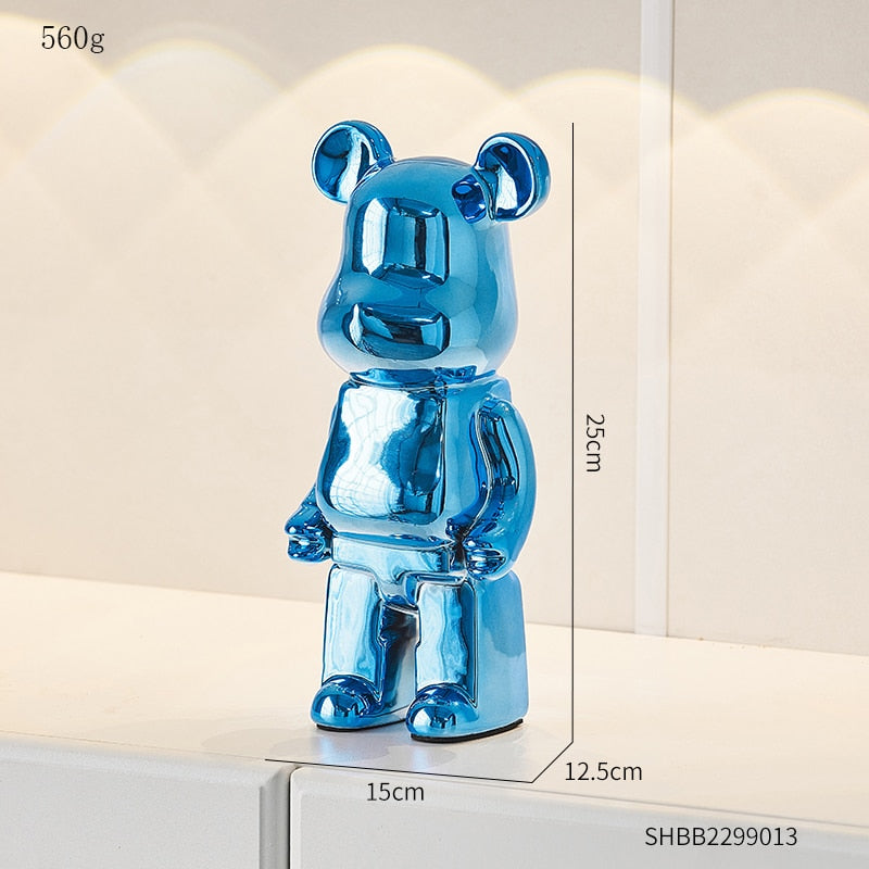 Arthia Designs - Electroplating Piggy Bank Bear Statue - Review