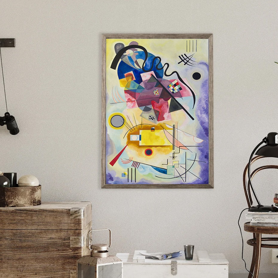 Arthia Designs - Abstraction Graphics by Kandinsky Canvas Art - Review