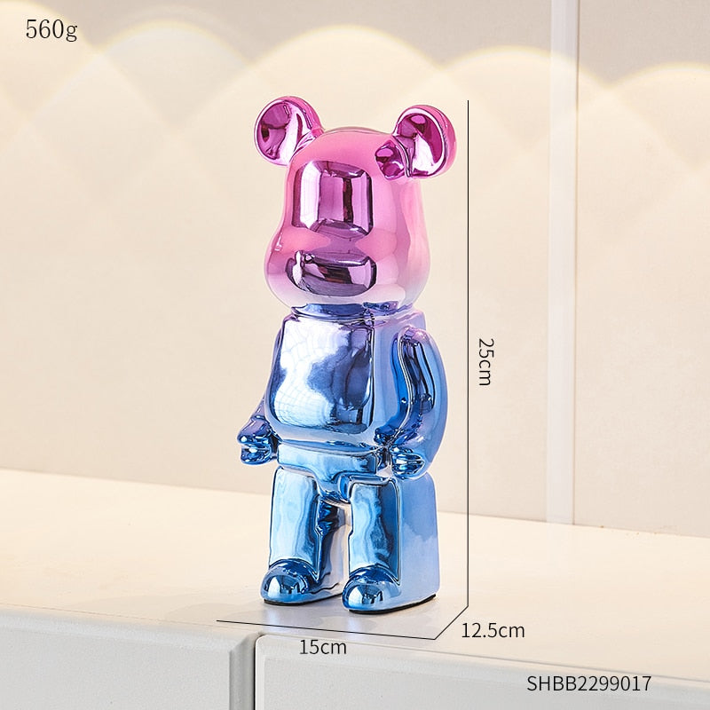 Arthia Designs - Electroplating Piggy Bank Bear Statue - Review