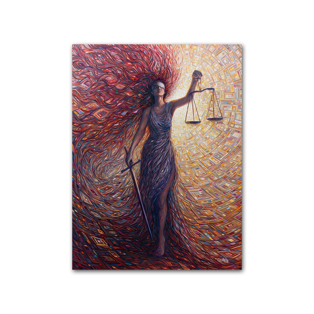 Arthia Designs - Lady of Justice Canvas Art - Review