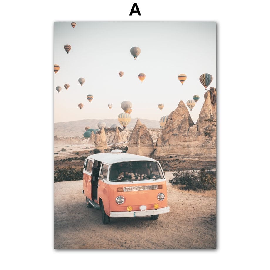 Arthia Designs - Hot Air Balloon Cappadocia Resort Canvas Art - Review