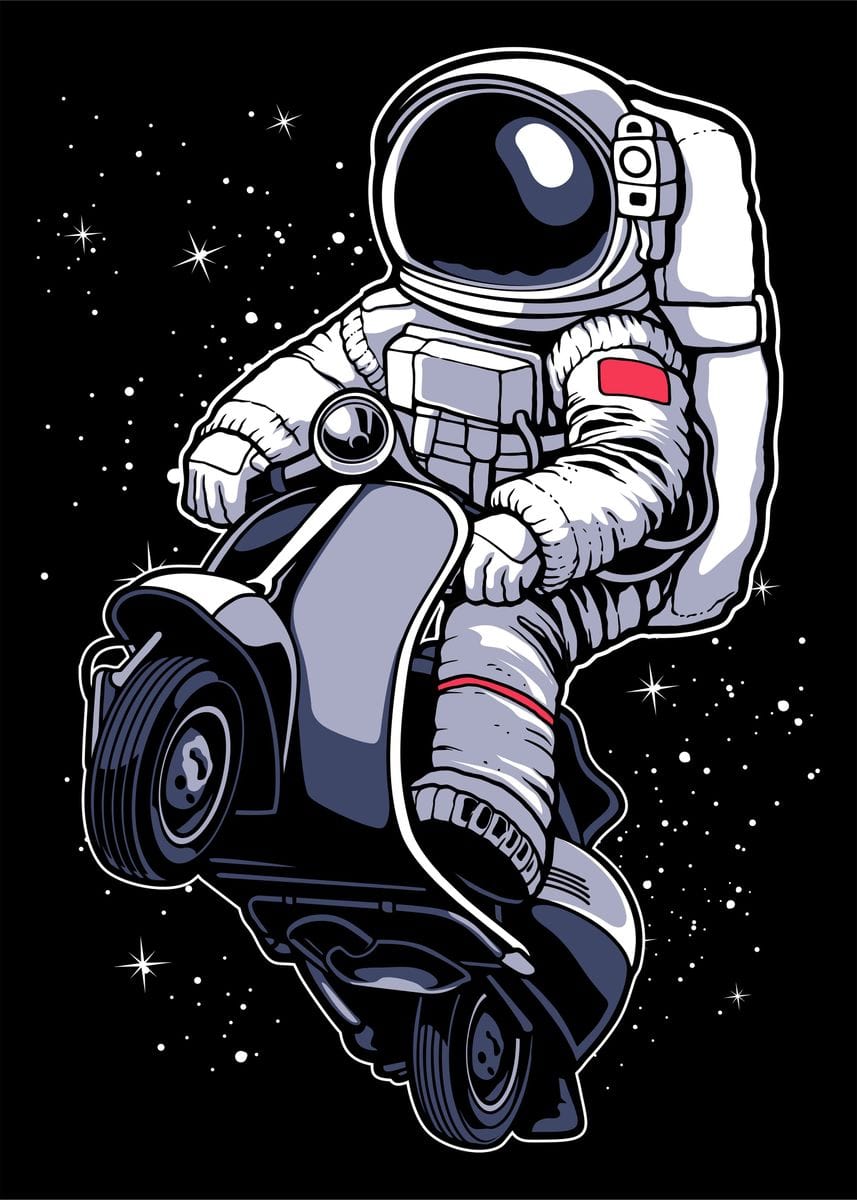 Arthia Designs - Various Funny Astronaut Painting Canvas Art - Review