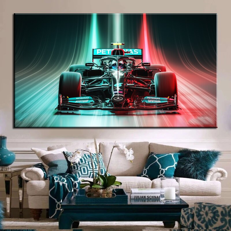 Arthia Designs - Formula One Mercedes Car Canvas Art - Review