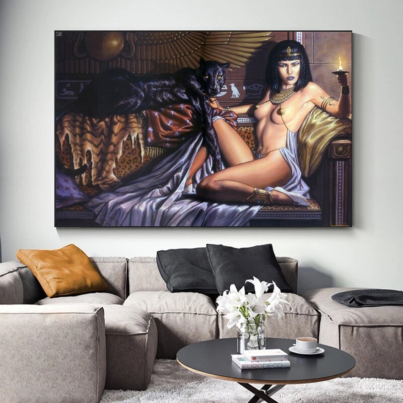 Arthia Designs - Queen Cleopatra Sexy Canvas Art - Review