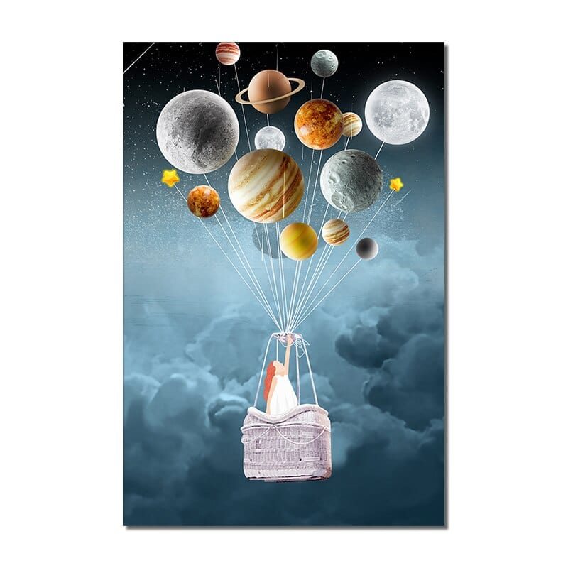 Arthia Designs - Take Me To The Moon Canvas Art - Review