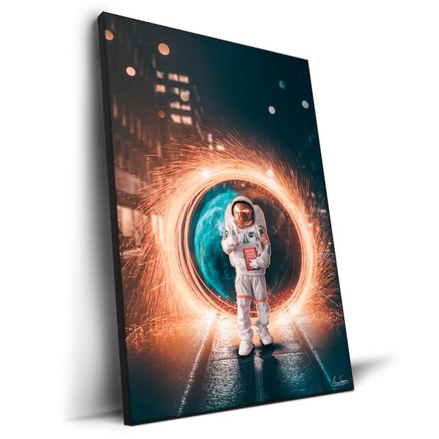 Arthia Designs - Dystopian Floral Astronauts Canvas Art - Review